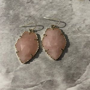 Kendra Scott | Corley Earrings | Rose Quartz